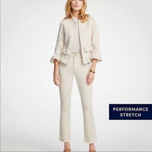 Ann Taylor Crop Flare Jeans